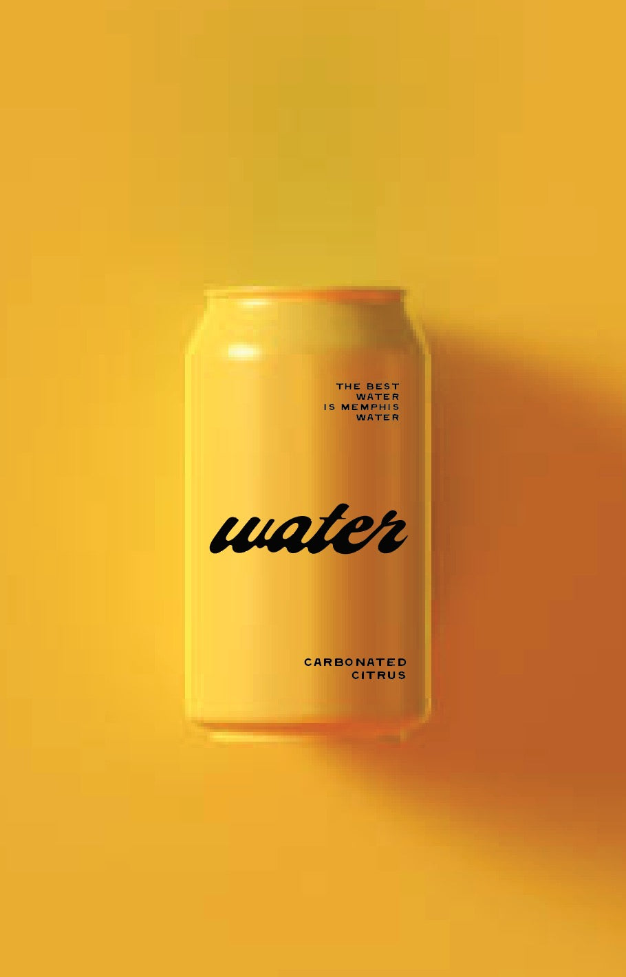 Carbonated Citrus Memphis Water Case - 24 cans