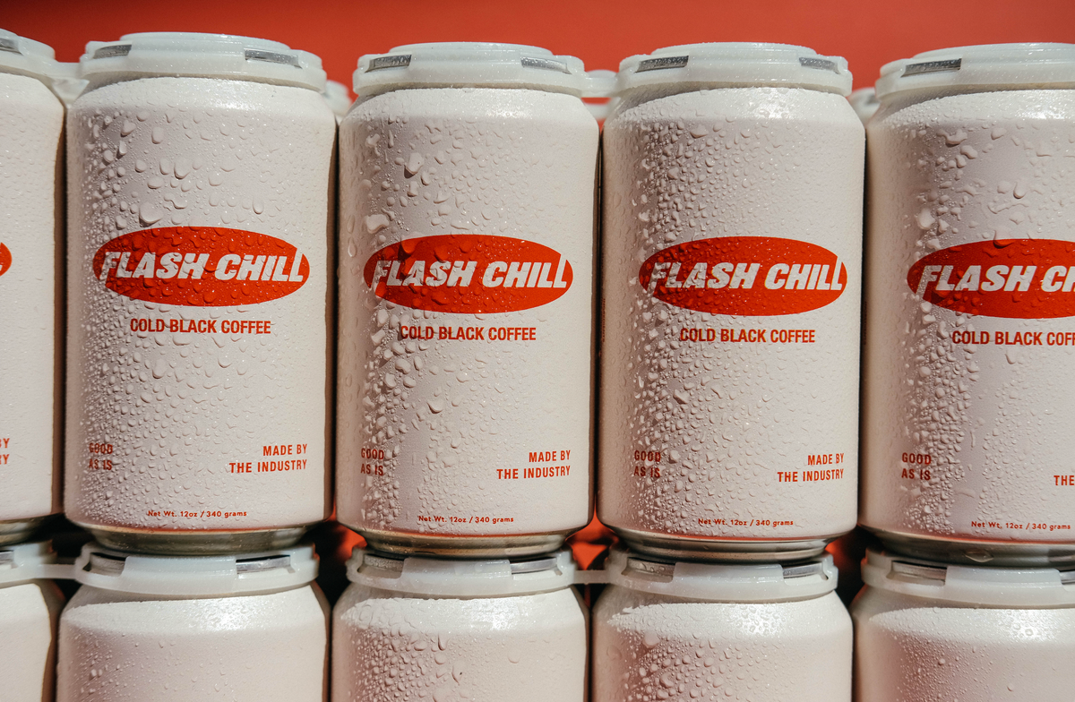 Flash Chill Black Coffee Case- 24 Cans