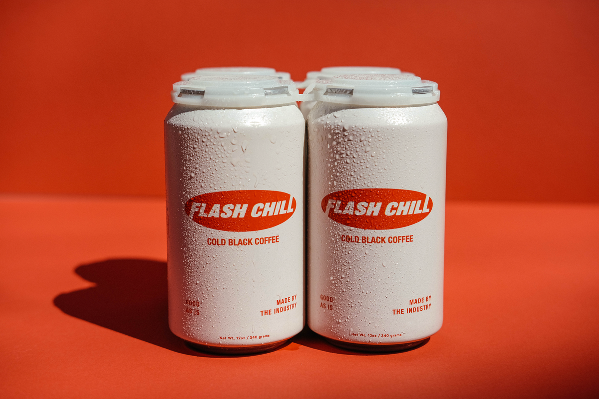 Flash Chill Black Coffee Case- 24 Cans
